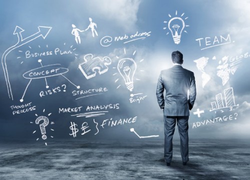 Business concept - Planning for future events.